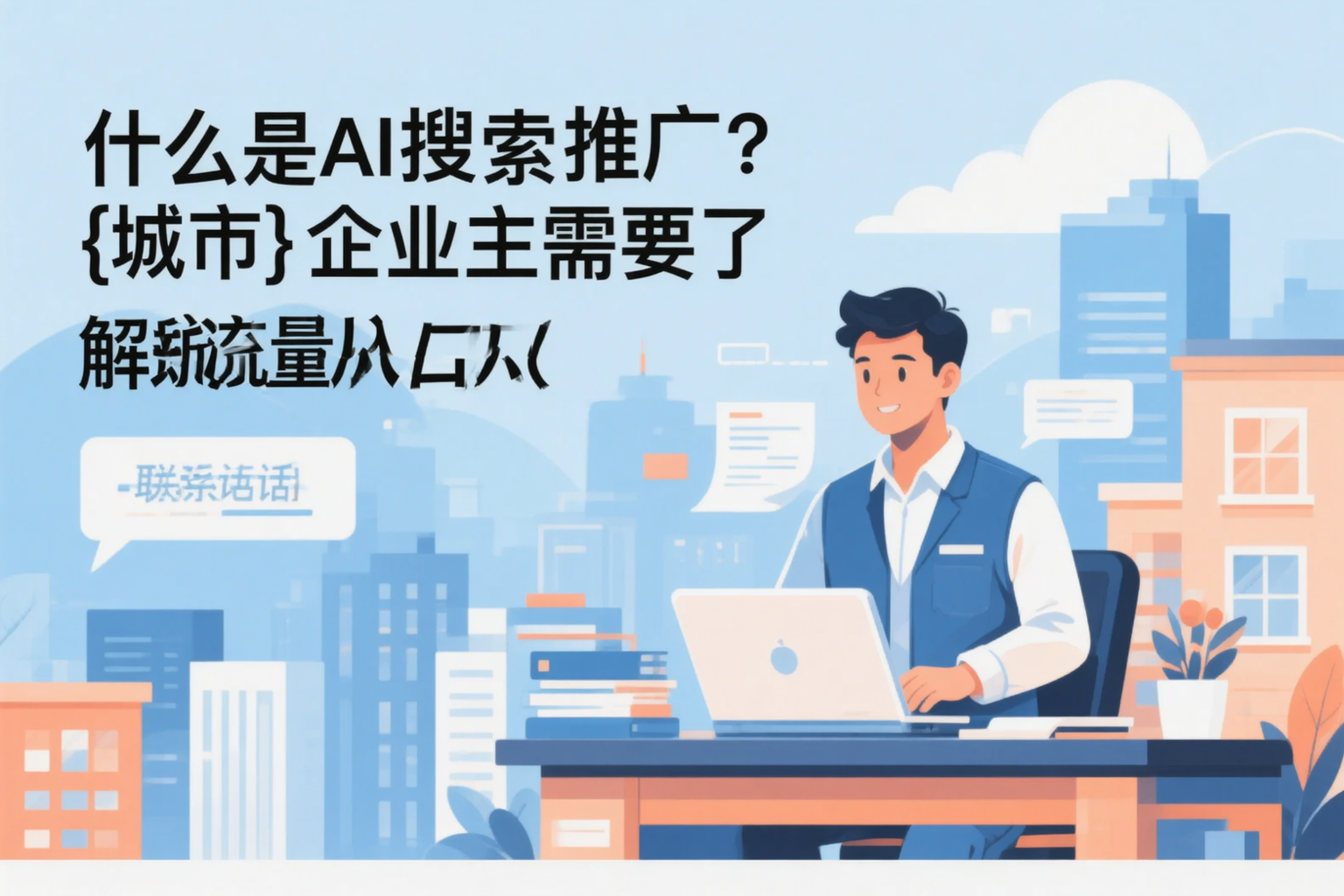 什么是AI搜索推广?东方企业主需要了解的新流量入口