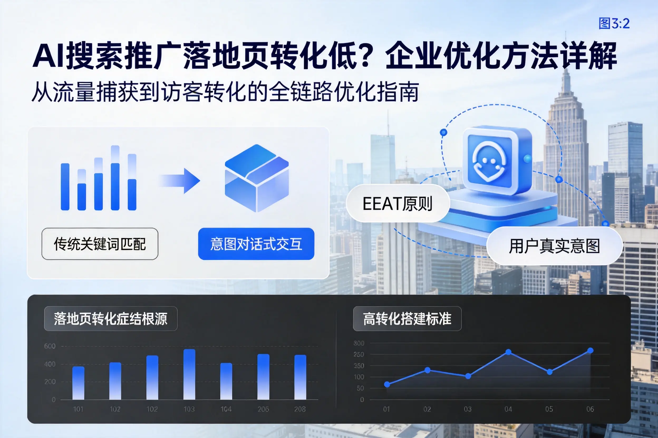 AI搜索推广落地页转化低？东方企业优化方法详解