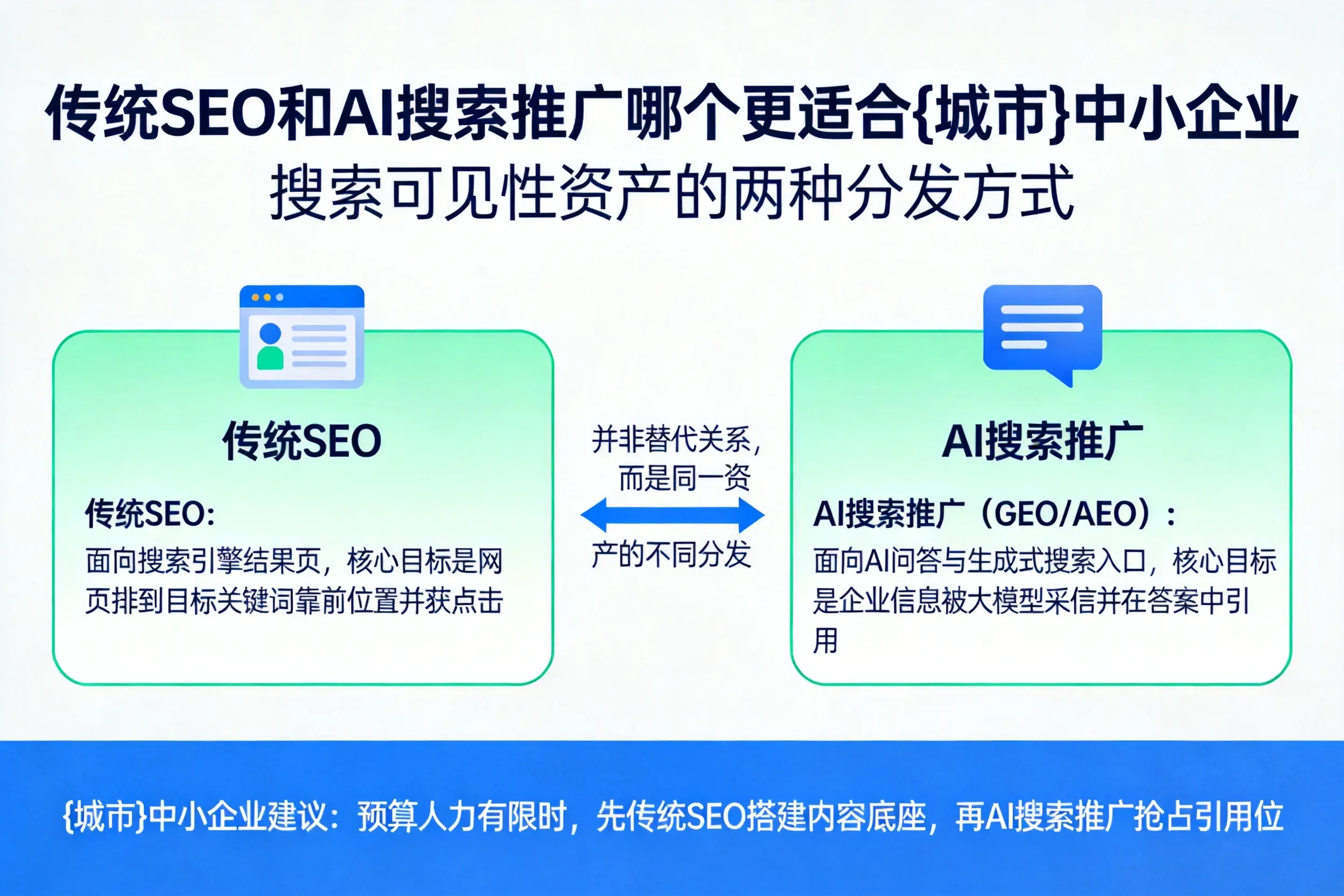 传统SEO和AI搜索推广哪个更适合东方中小企业